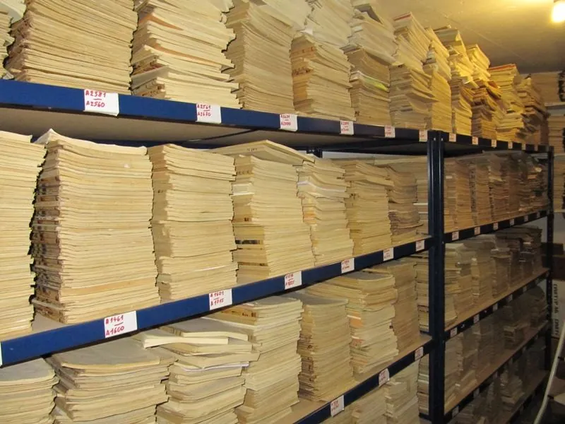 Listes de titres des archives de CINETYP